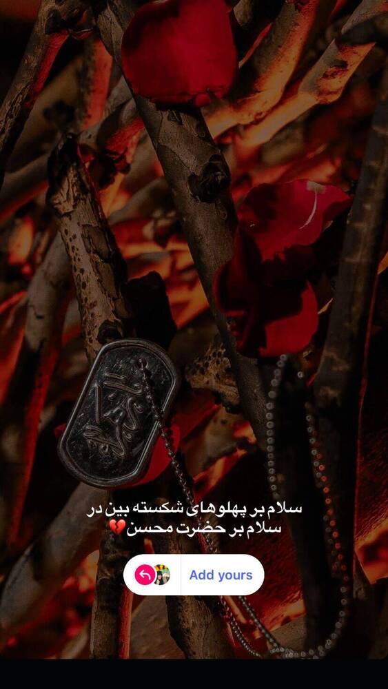  جدید ترین استوری اینستاگرام فاطمه فاطمی