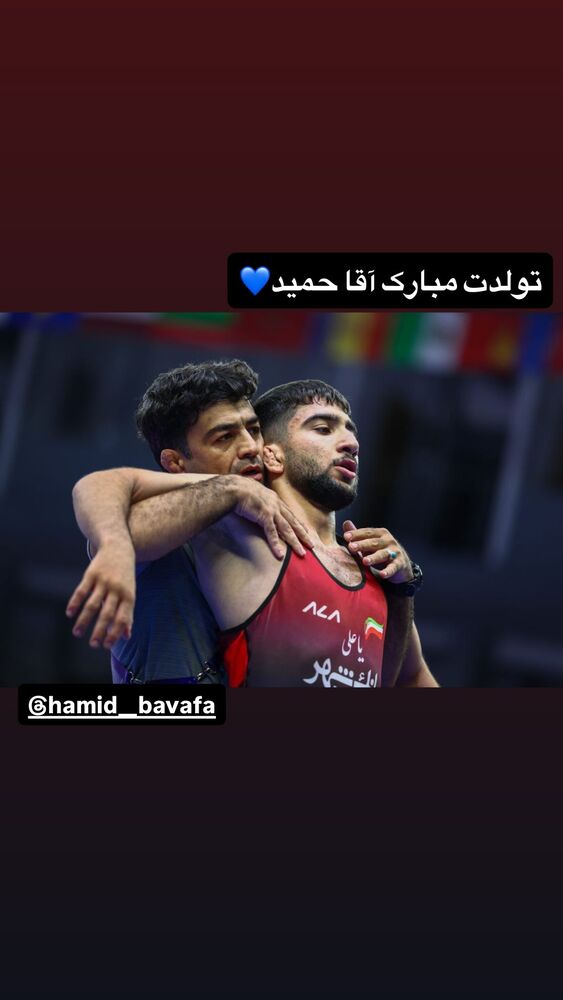  جدید ترین استوری اینستاگرام پیام احمدی