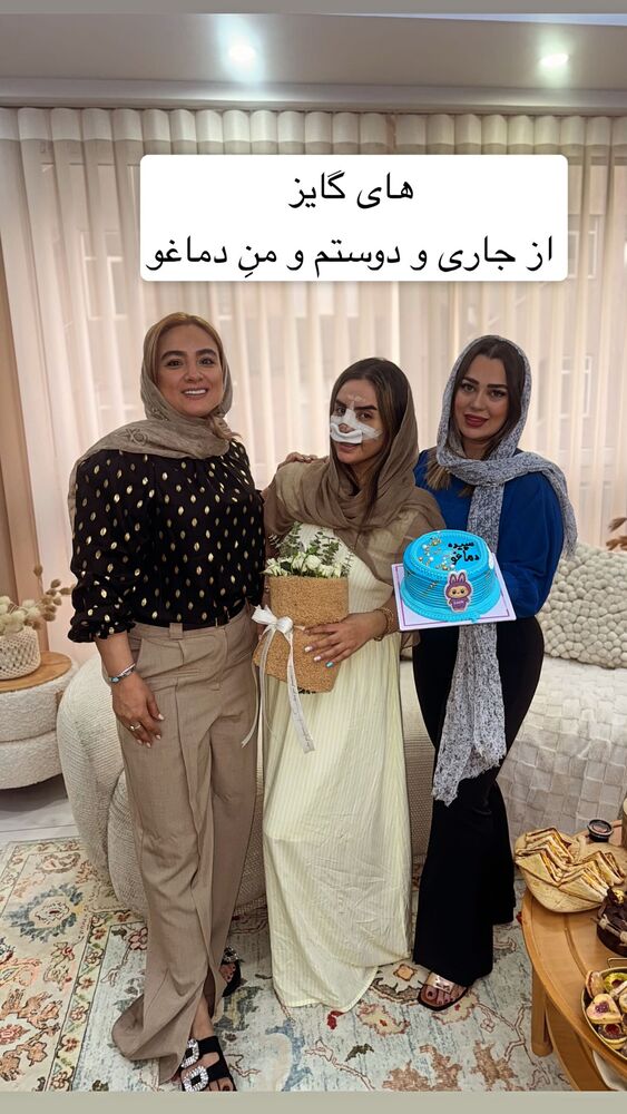  جدید ترین استوری اینستاگرام سپیده دارایی