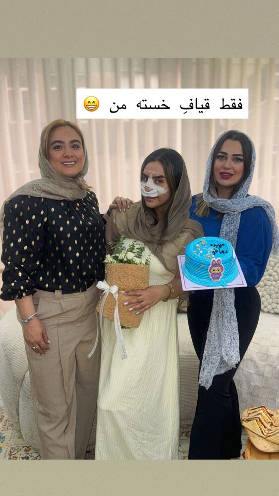  جدید ترین استوری اینستاگرام سپیده دارایی