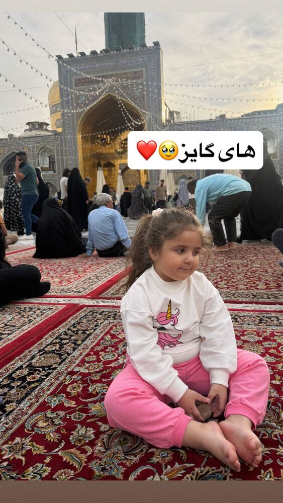  جدید ترین استوری اینستاگرام سپیده دارایی