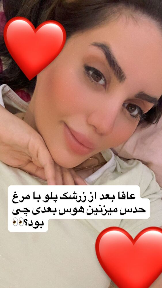 جدید ترین استوری اینستاگرام سپیده دارایی