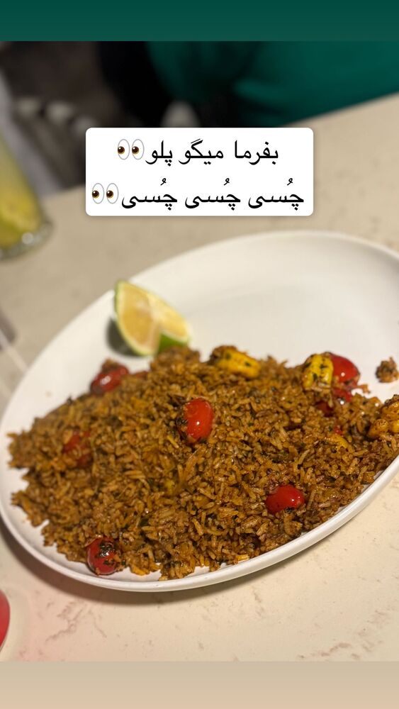  جدید ترین استوری اینستاگرام سپیده دارایی