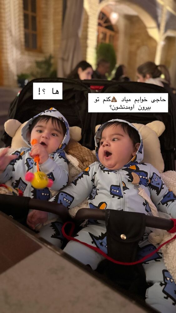  جدید ترین استوری اینستاگرام مژده حاتمی