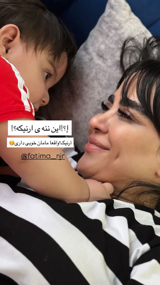  جدید ترین استوری اینستاگرام مژده حاتمی