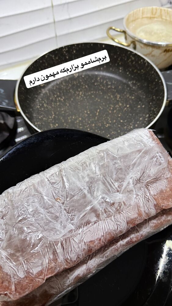  جدید ترین استوری اینستاگرام مژده حاتمی