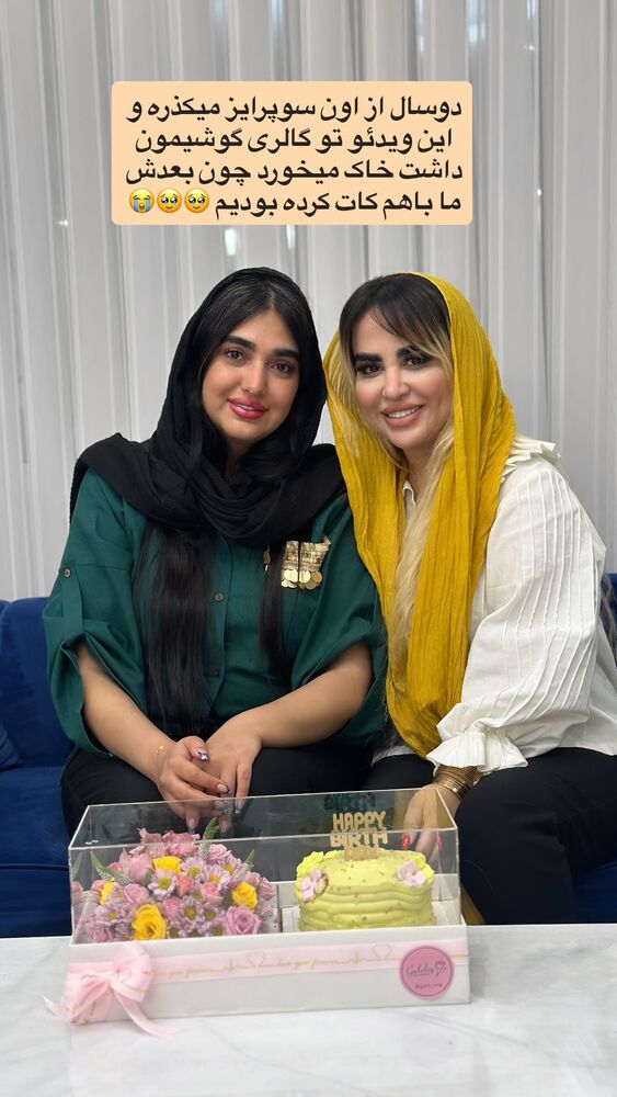  جدید ترین استوری اینستاگرام مژده حاتمی