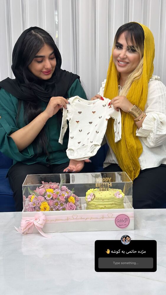  جدید ترین استوری اینستاگرام مژده حاتمی