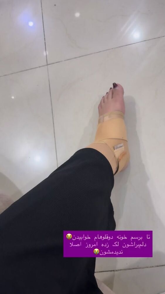  جدید ترین استوری اینستاگرام مژده حاتمی