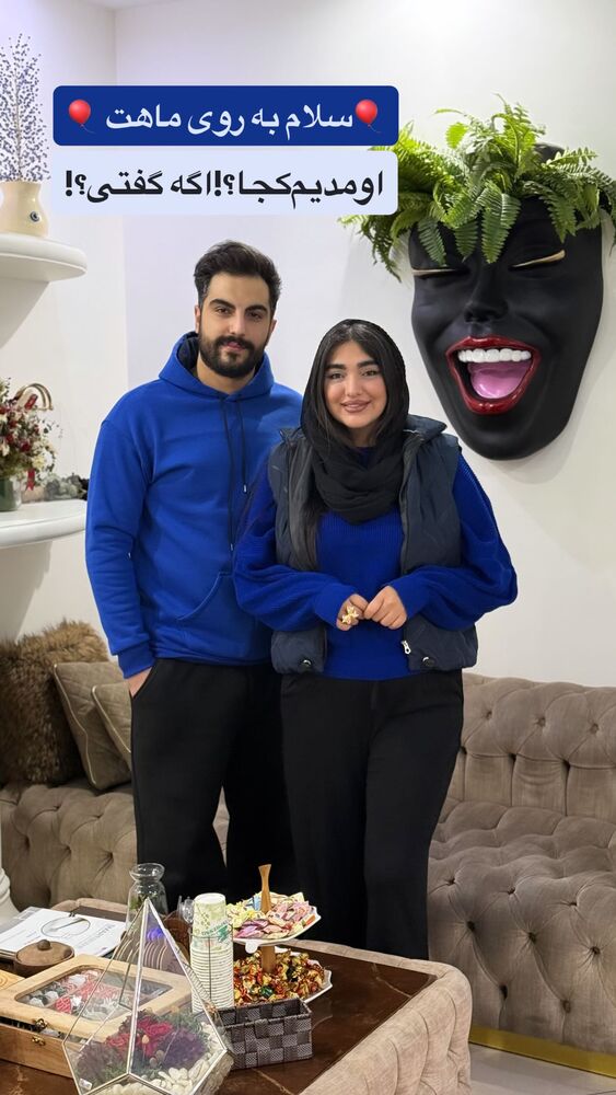  جدید ترین استوری اینستاگرام مژده حاتمی
