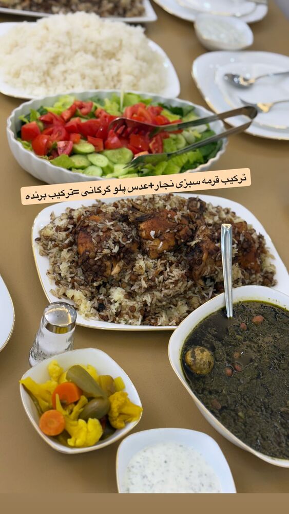  جدید ترین استوری اینستاگرام مژده حاتمی