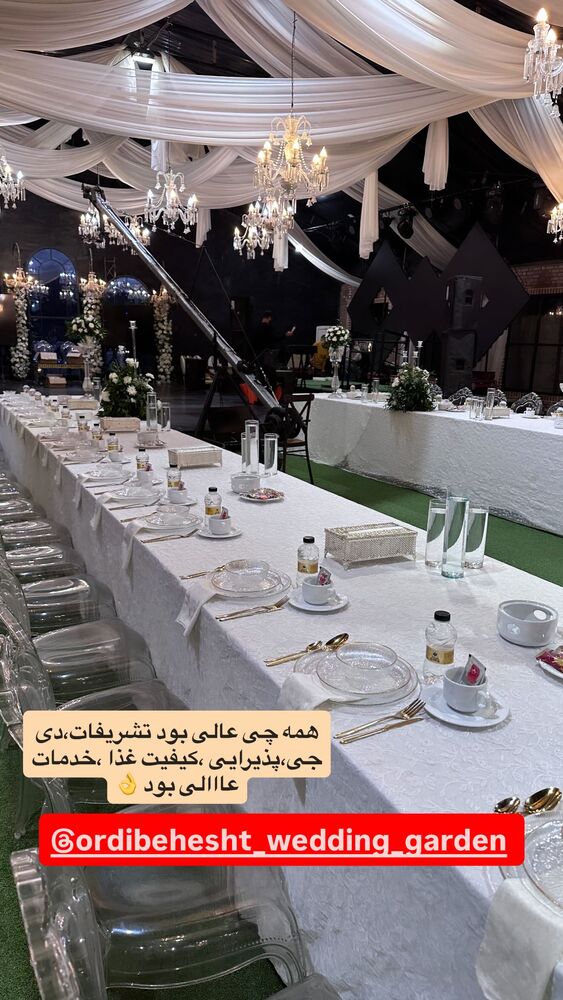  جدید ترین استوری اینستاگرام مژده حاتمی