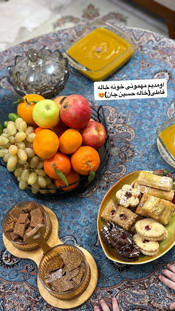  جدید ترین استوری اینستاگرام مژده حاتمی