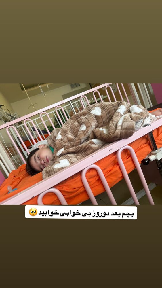  جدید ترین استوری اینستاگرام مژده حاتمی