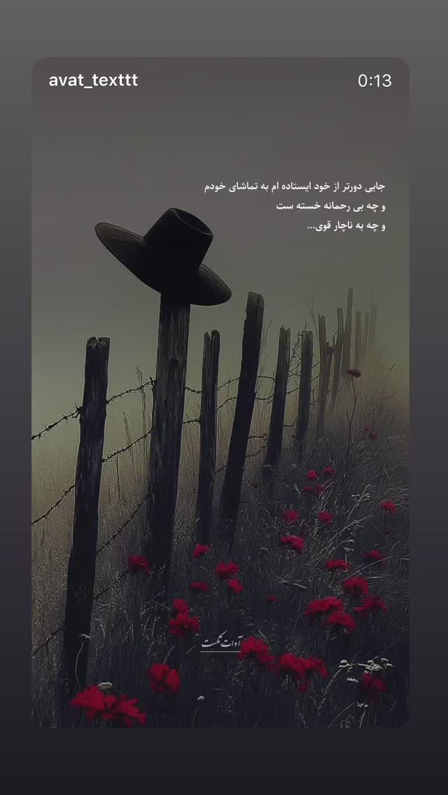  جدید ترین استوری اینستاگرام مژده حاتمی