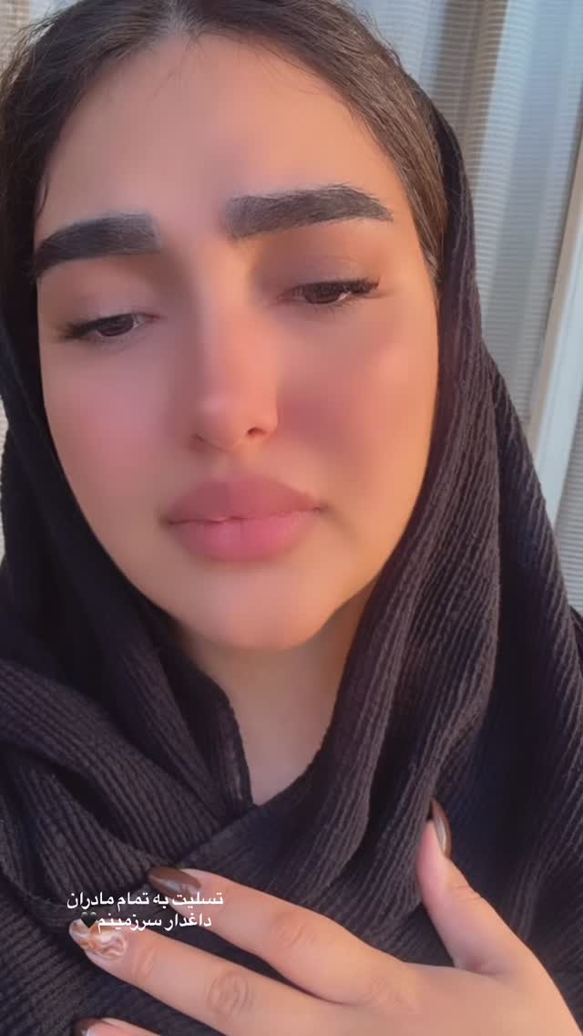  جدید ترین استوری اینستاگرام مژده حاتمی