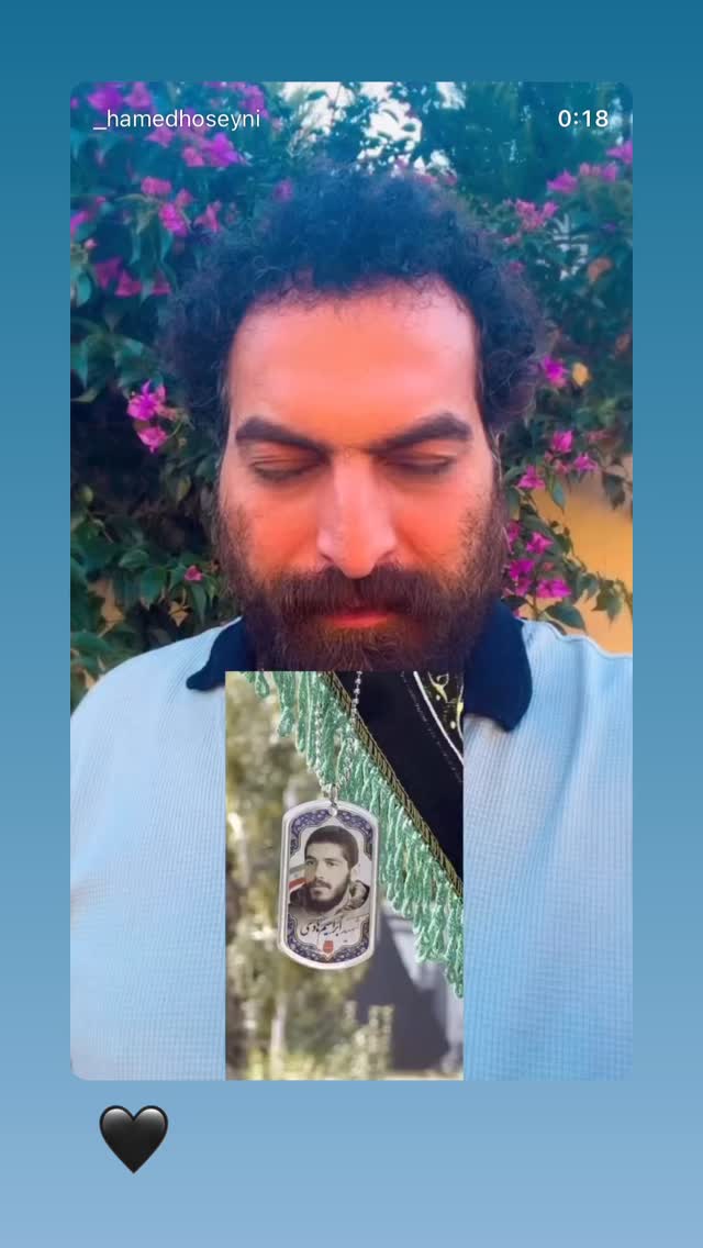  جدید ترین استوری اینستاگرام سید حامد حسینی