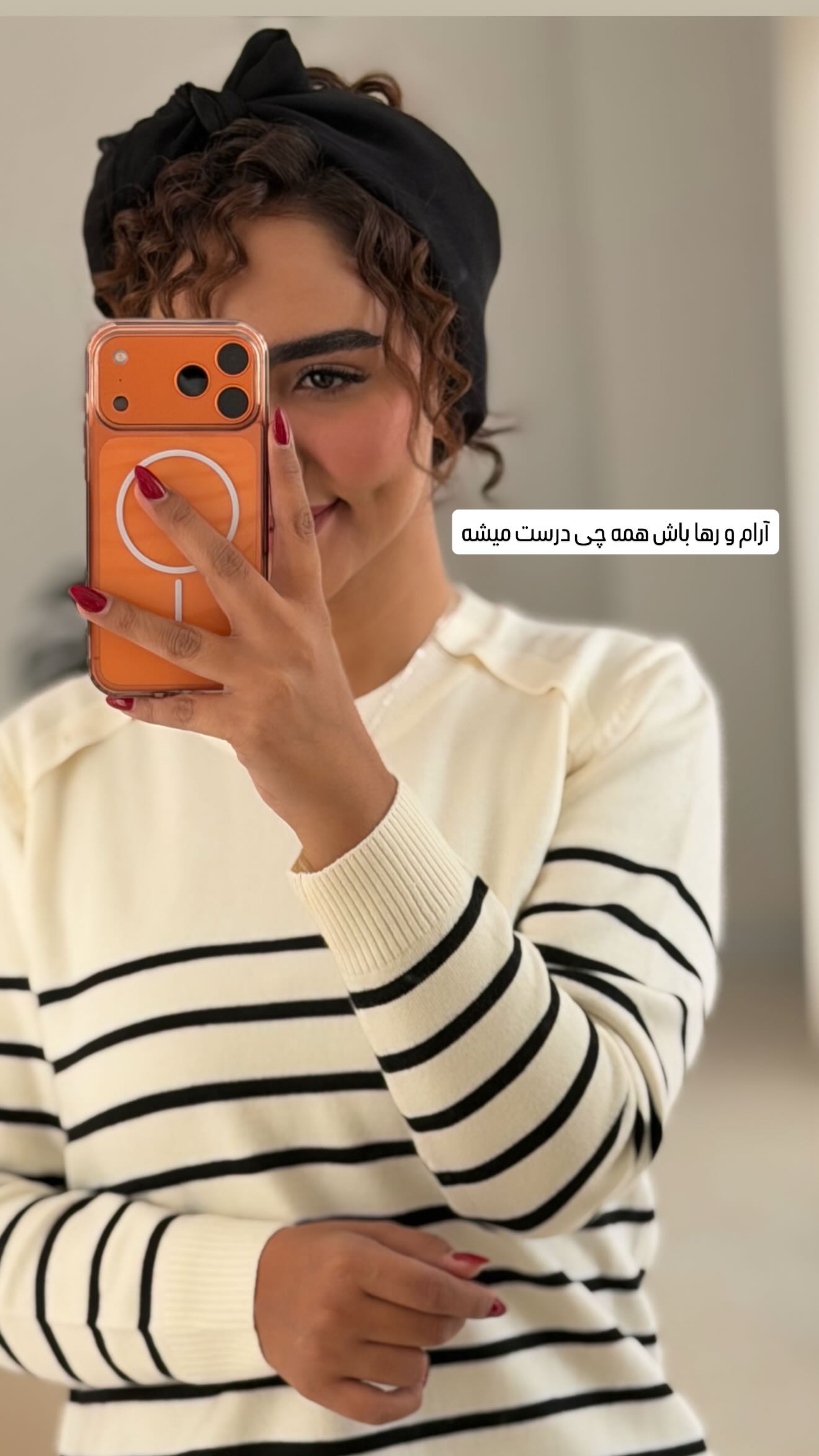  جدید ترین استوری اینستاگرام مائده عابدی