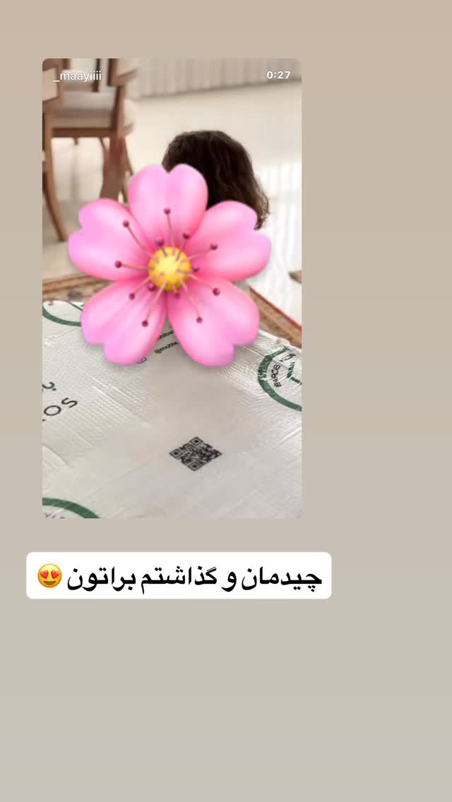  جدید ترین استوری اینستاگرام مائده عابدی