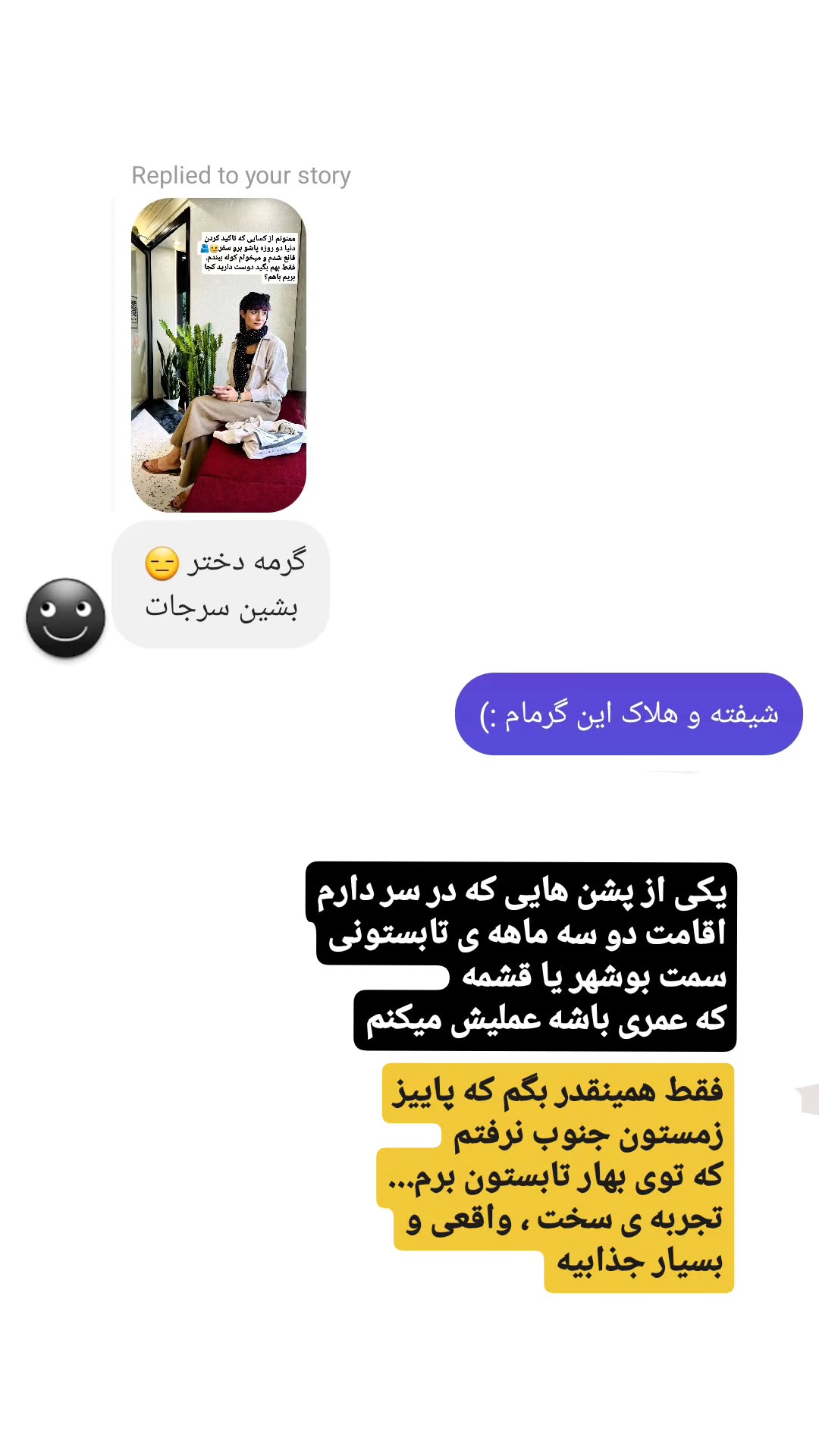  جدید ترین استوری اینستاگرام زری