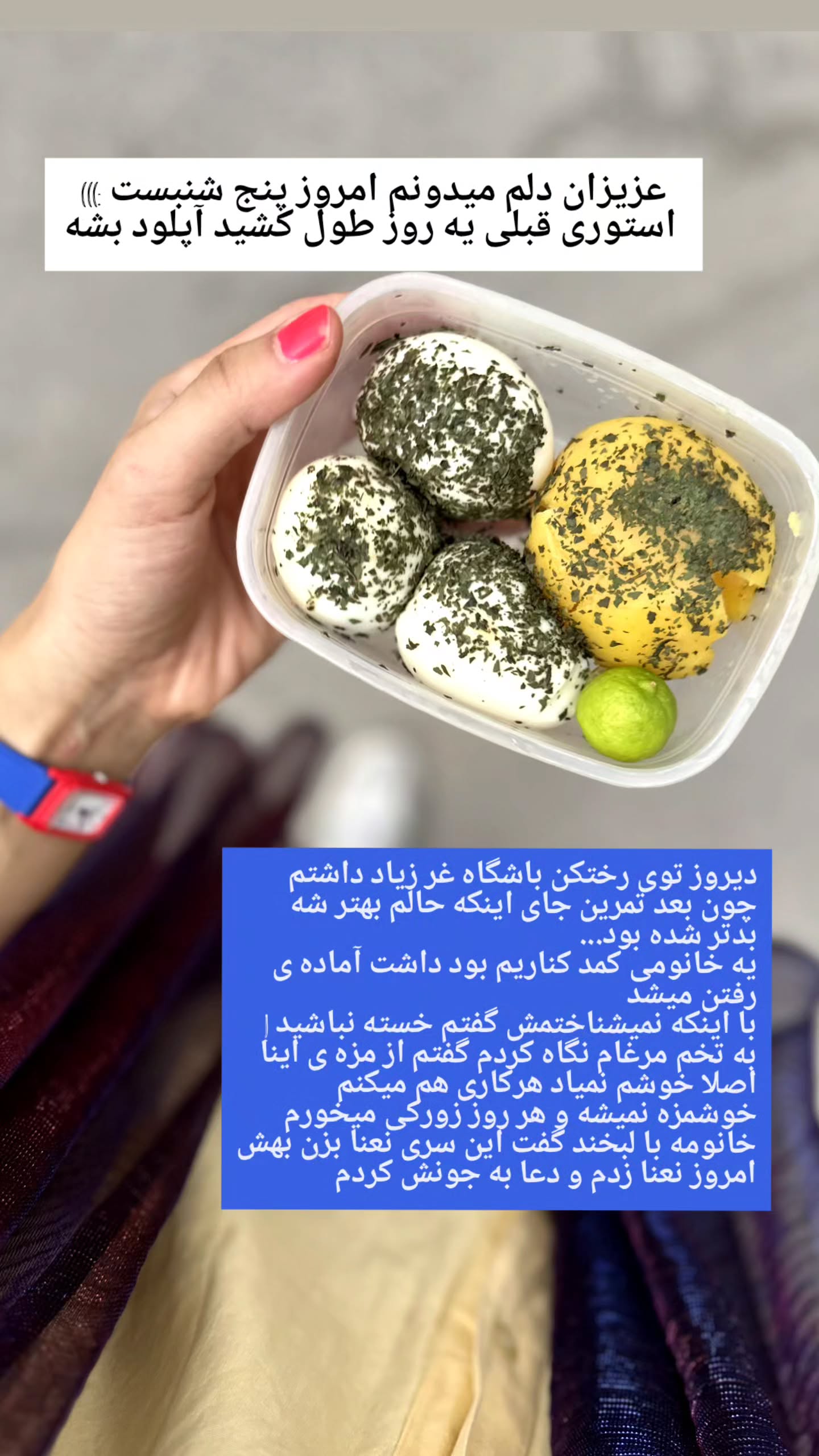  جدید ترین استوری اینستاگرام زری