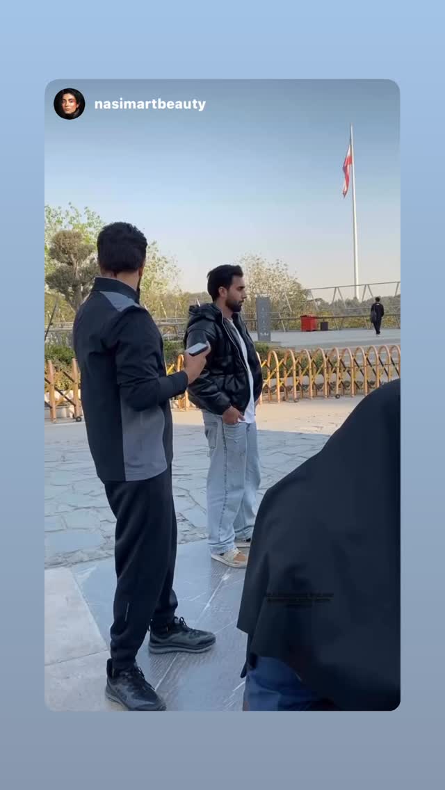  جدید ترین استوری اینستاگرام عباس کرمی
