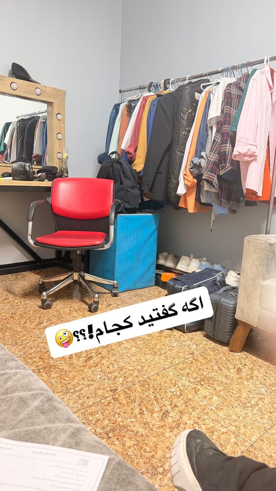  جدید ترین استوری اینستاگرام عباس جلیل زاده