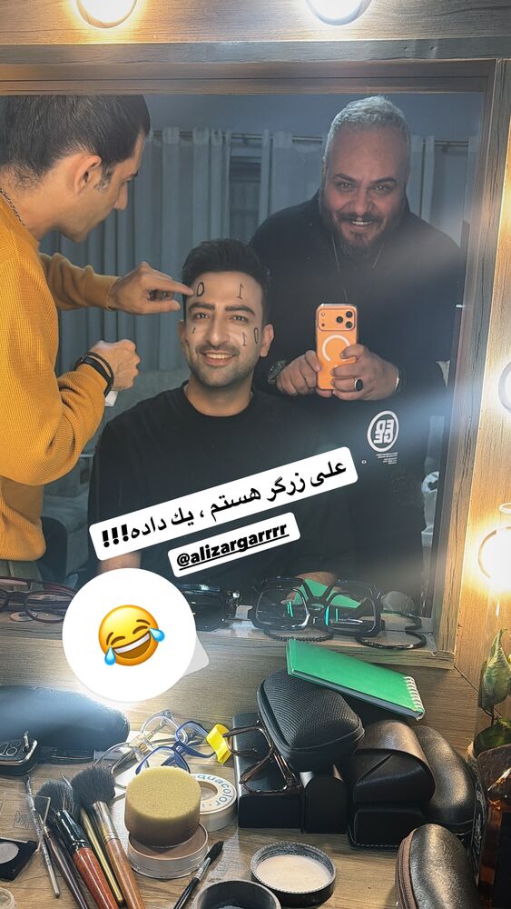  جدید ترین استوری اینستاگرام عباس جلیل زاده