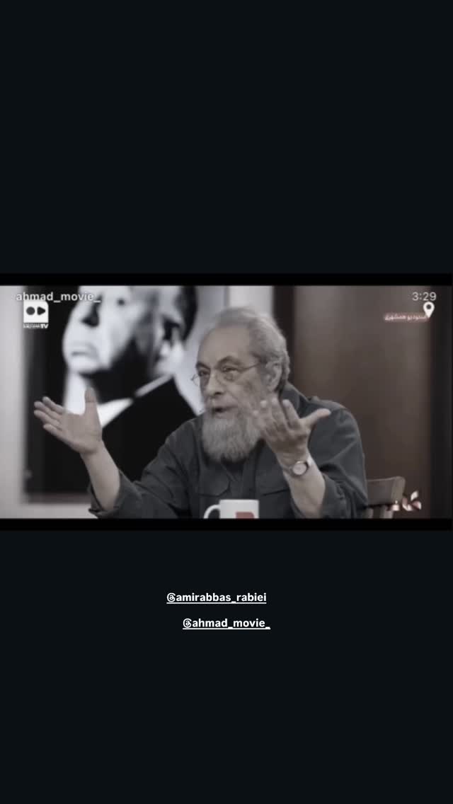  جدید ترین استوری اینستاگرام عباس جلیل زاده