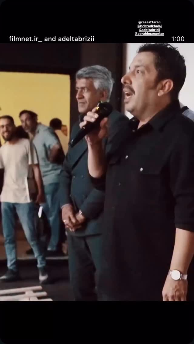  جدید ترین استوری اینستاگرام عباس جمشیدی فر