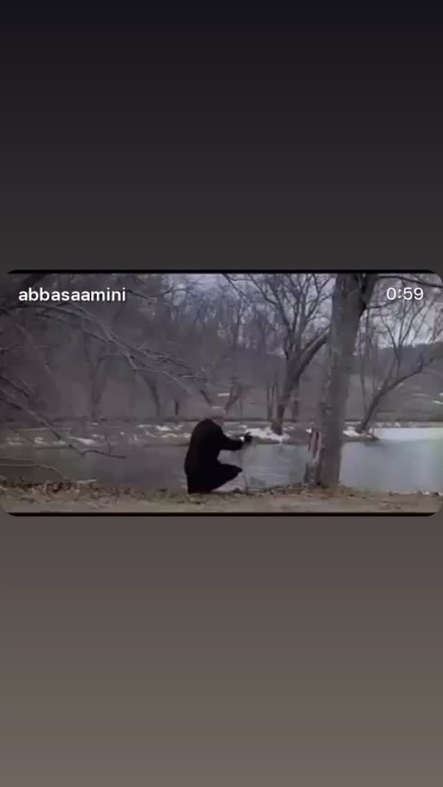  جدید ترین استوری اینستاگرام عباس امینی