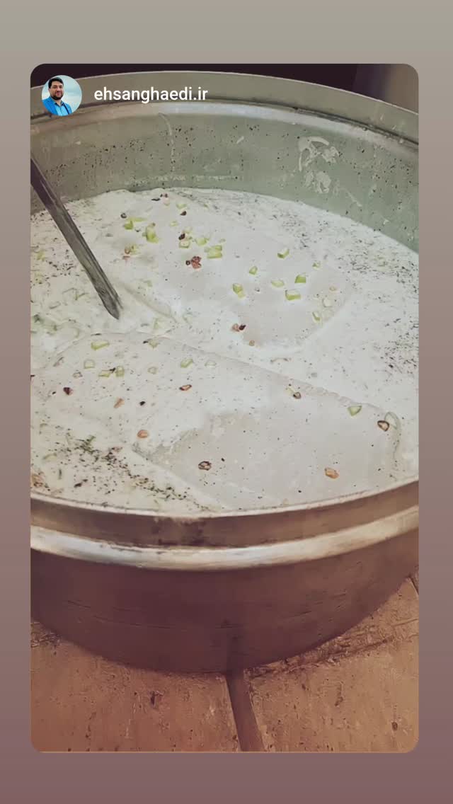  جدید ترین استوری اینستاگرام عباس حسین نژاد