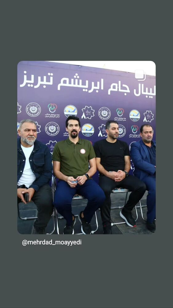  جدید ترین استوری اینستاگرام عبدالرضا علیزاده