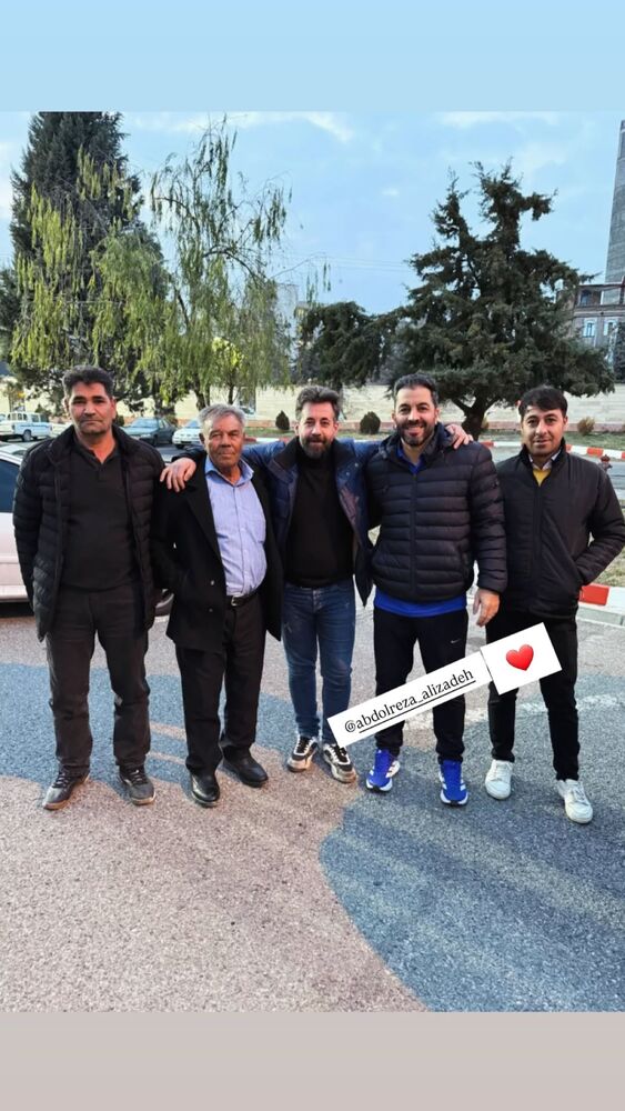  جدید ترین استوری اینستاگرام عبدالرضا علیزاده