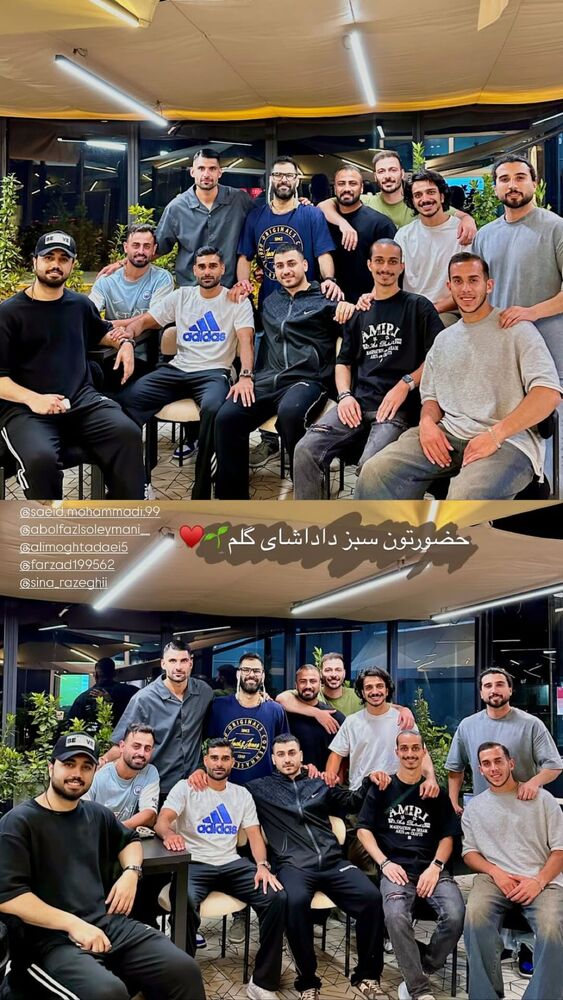  جدید ترین استوری اینستاگرام ابوالفضل سلیمانی
