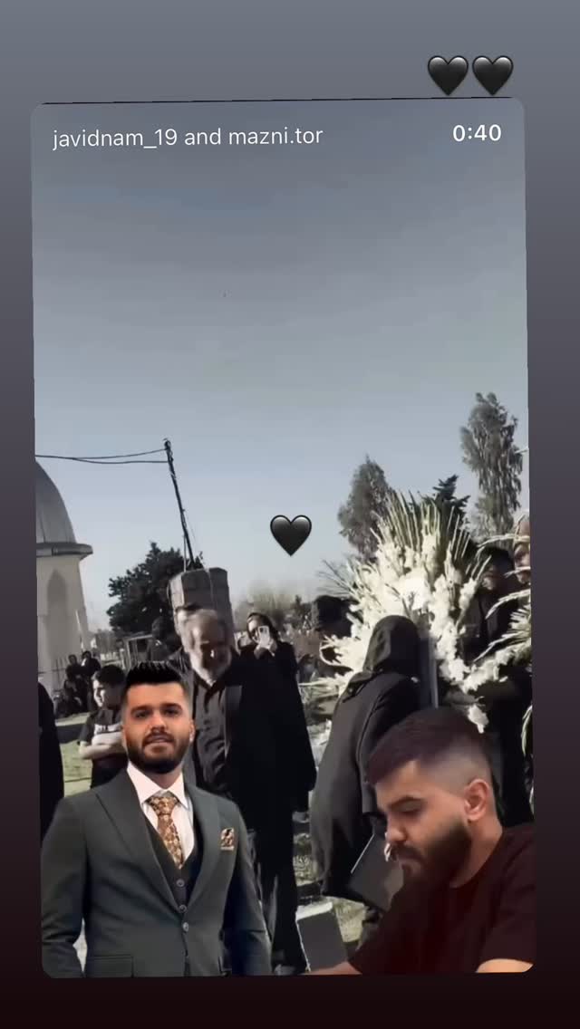  جدید ترین استوری اینستاگرام ابوالفضل سلیمانی