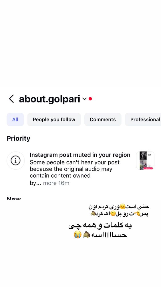  جدید ترین استوری اینستاگرام پریسا خبیر