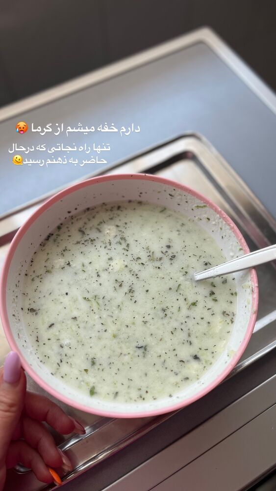  جدید ترین استوری اینستاگرام پریسا خبیر