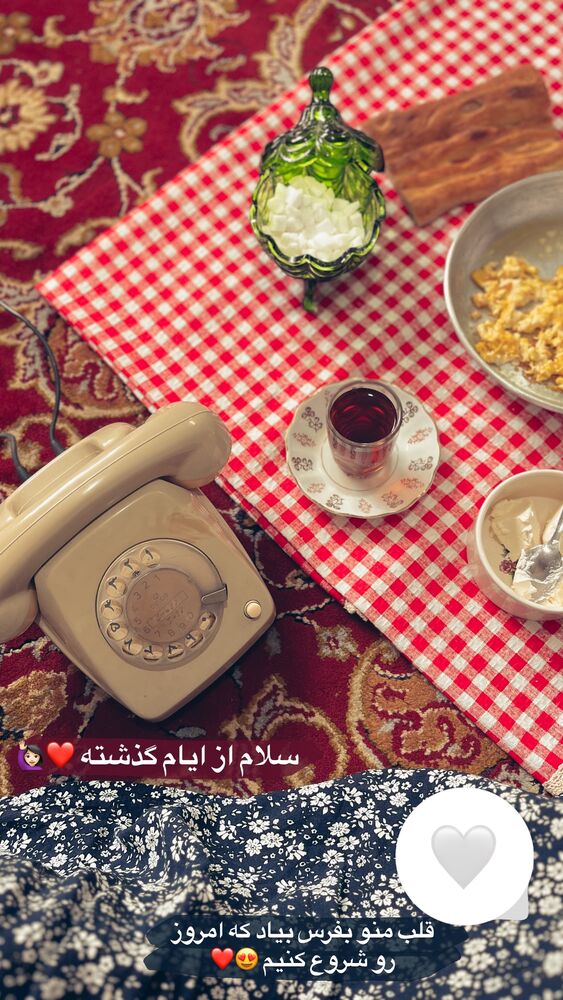  جدید ترین استوری اینستاگرام پریسا خبیر