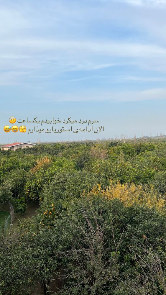  جدید ترین استوری اینستاگرام پریسا خبیر
