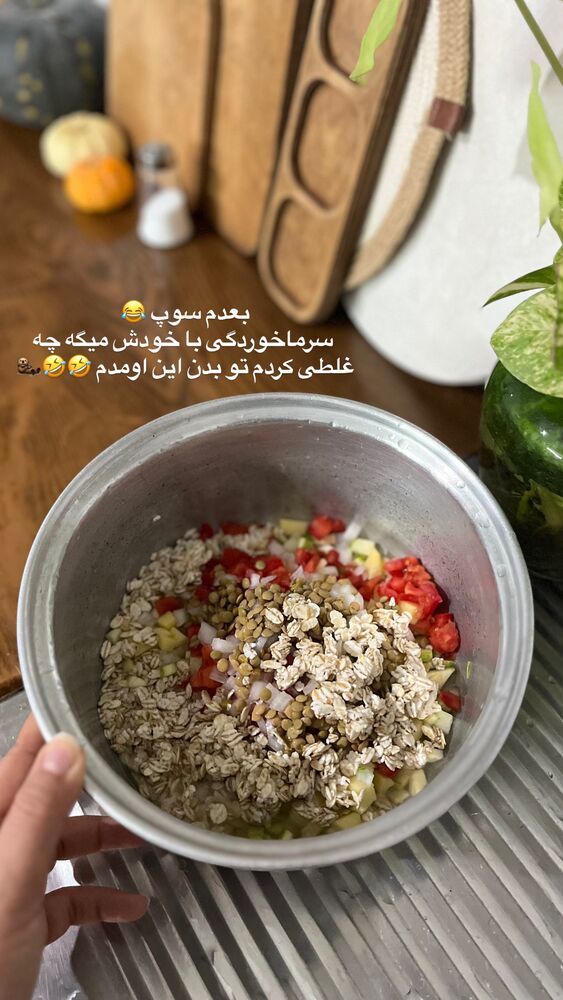  جدید ترین استوری اینستاگرام پریسا خبیر