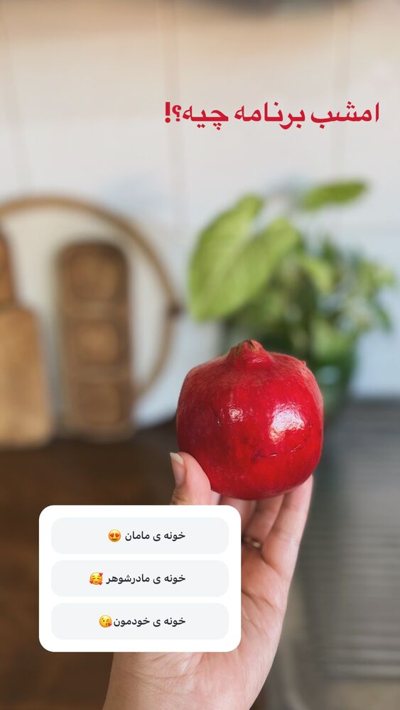  جدید ترین استوری اینستاگرام پریسا خبیر