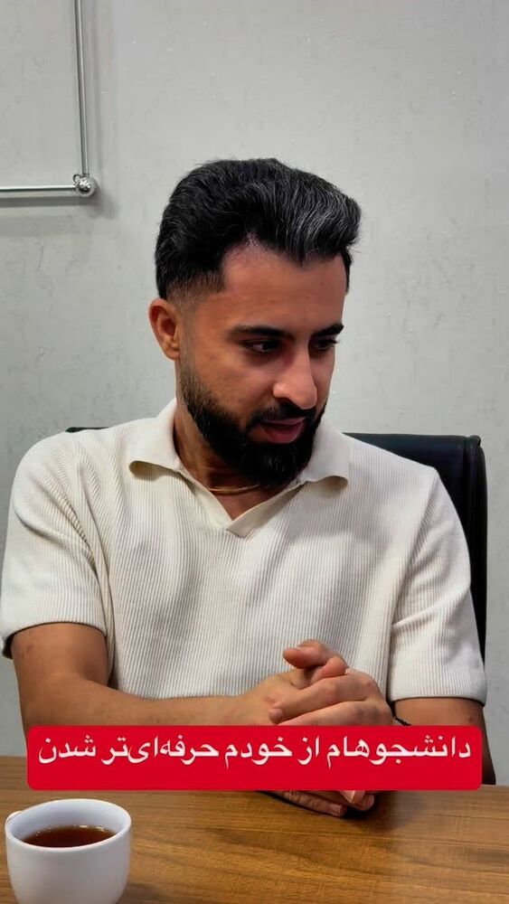  جدید ترین استوری اینستاگرام احمد کلاته
