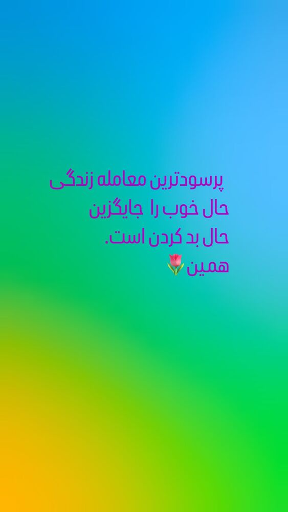  جدید ترین استوری اینستاگرام افسانه نعمت ناصر
