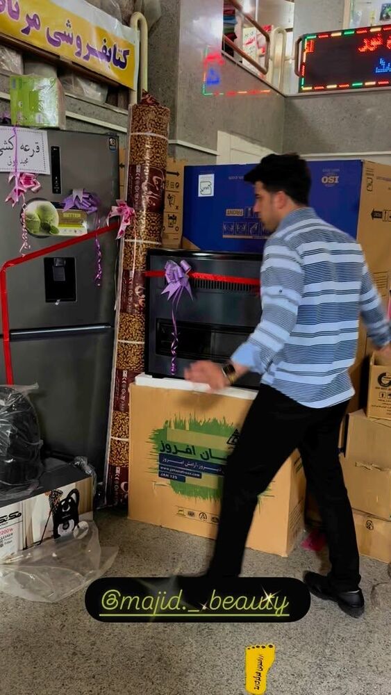  جدید ترین استوری اینستاگرام افشین ثریا