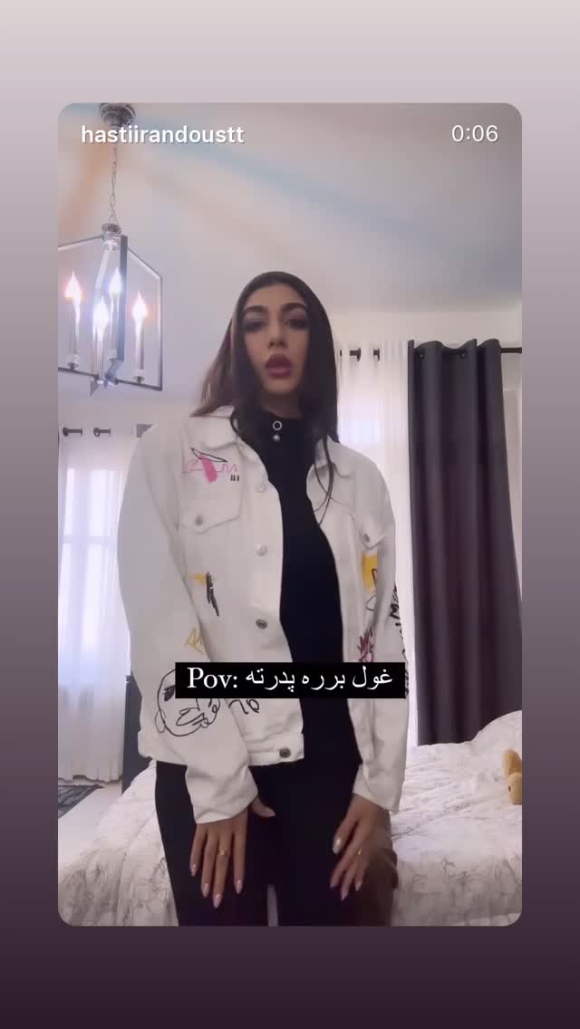  جدید ترین استوری اینستاگرام احمد ایراندوست
