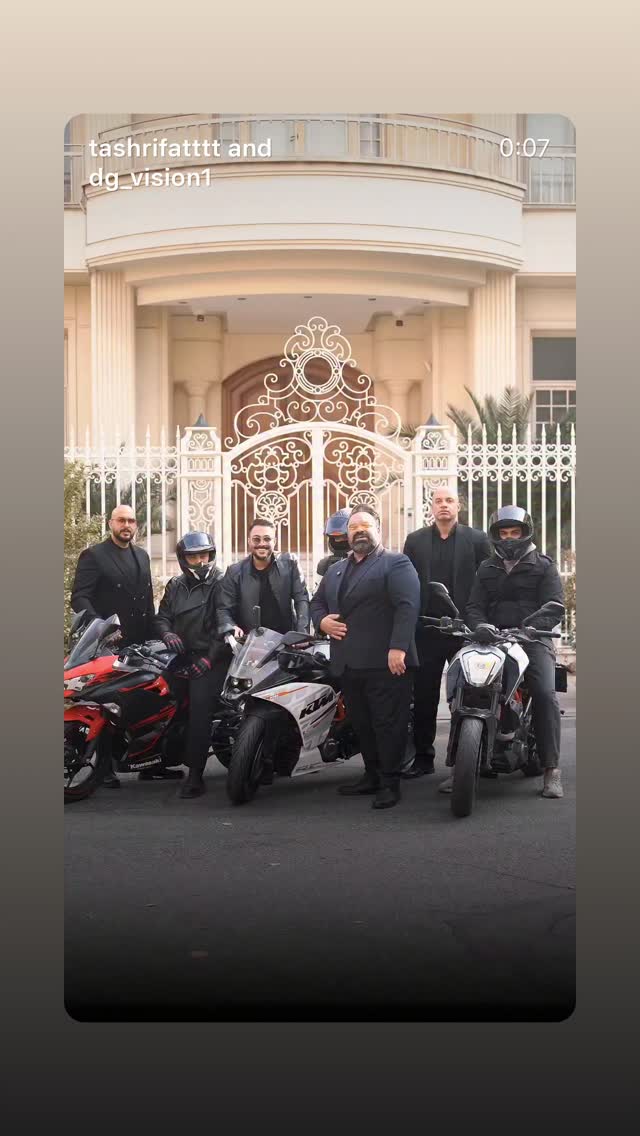  جدید ترین استوری اینستاگرام احمد ایراندوست