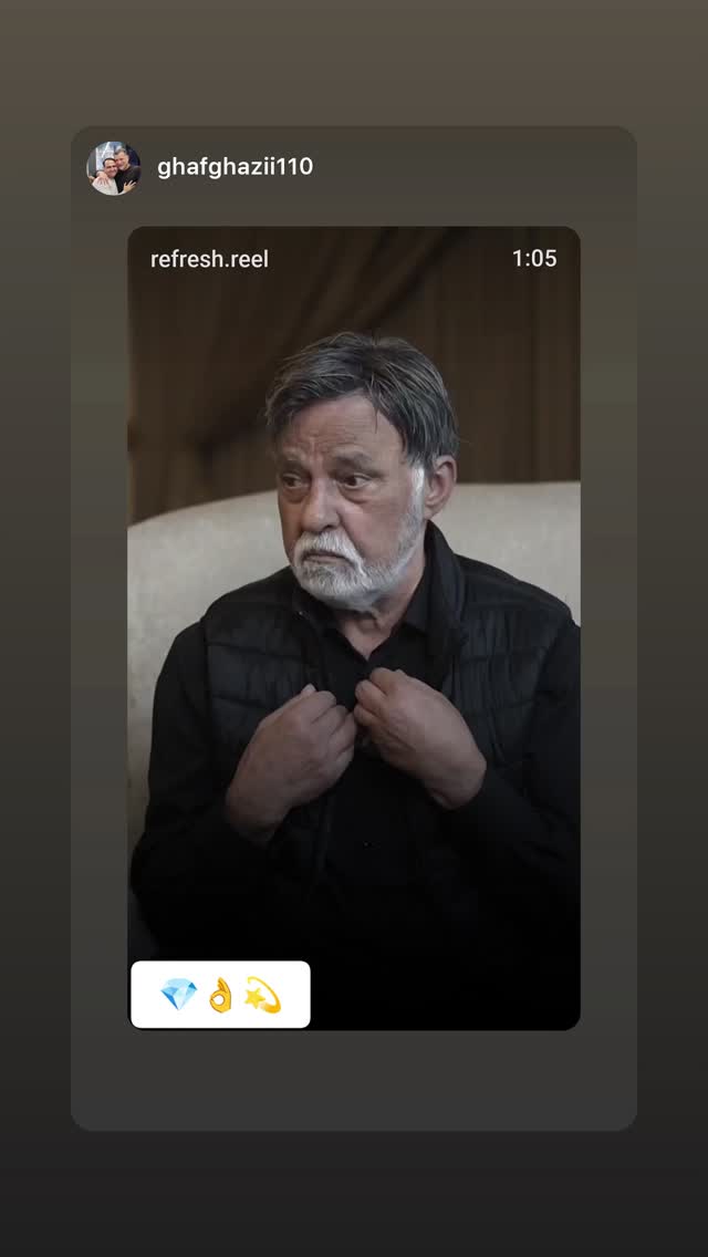  جدید ترین استوری اینستاگرام احمد ایراندوست