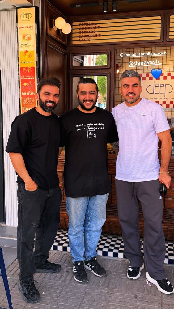  جدید ترین استوری اینستاگرام احمد عبدالله زاده
