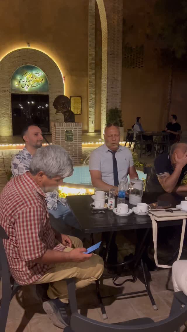  جدید ترین استوری اینستاگرام احمد رضا نیشابور